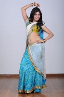 Samantha Half Saree Navel Stills